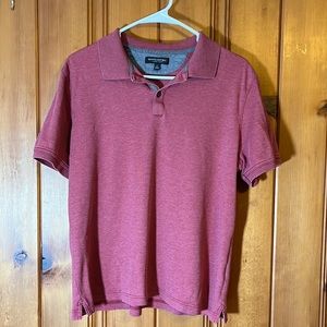 Banana Republic, Luxury Touch Polo, Red, Size Large